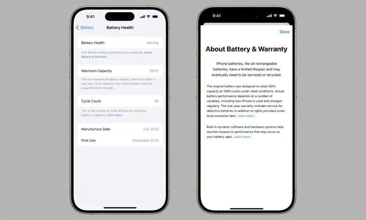 iPhone 15 batareya ömrünü