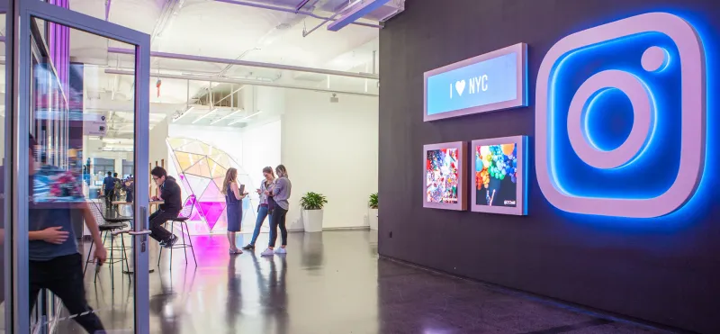 How Instagram Made Its New York Office Highly Instagrammable