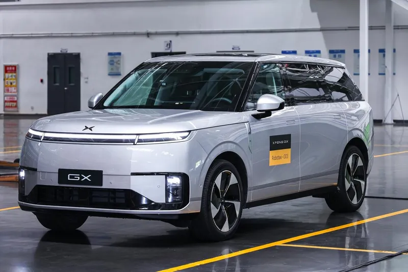 XPENG announced the official rollout of its first mass-produced Robotaxi in  Guangzhou.