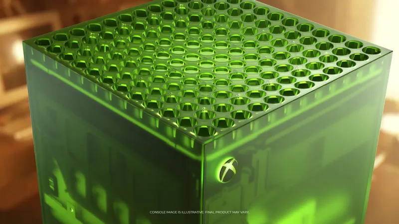 25th anniversary Xbox Series X unveiled with classic translucent green  design - Neowin