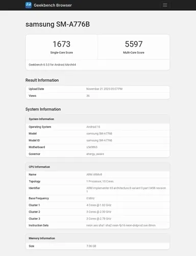 Samsung Galaxy A77