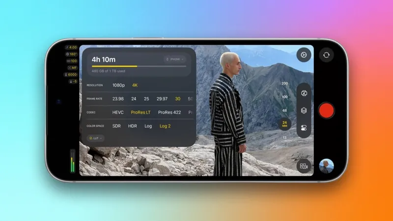 Apple Final Cut Camera tətbiqinə dəyişən diafraqma dəstəyi əlavə etdi