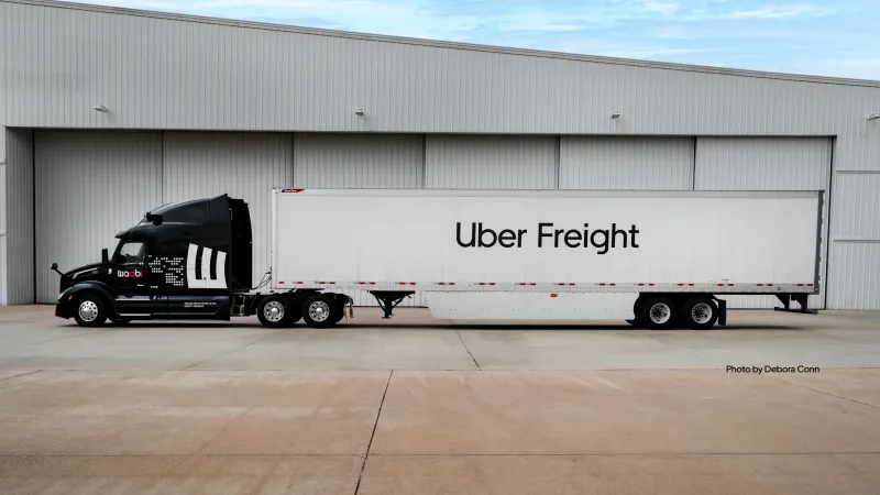 Uber Freight and Waabi introduce industry-first autonomous truck deployment  solution | Uber Freight