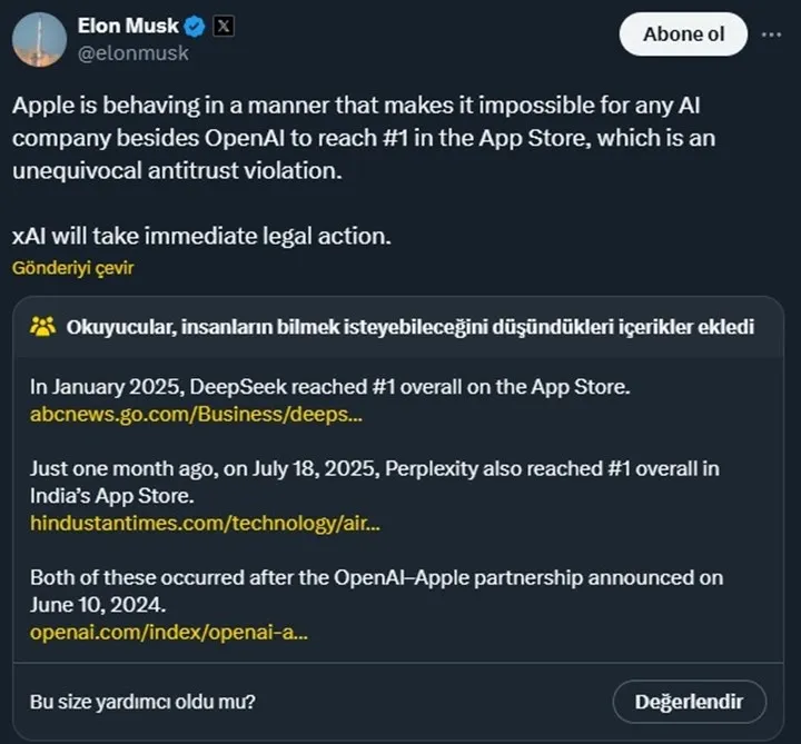 Elon Musk Apple