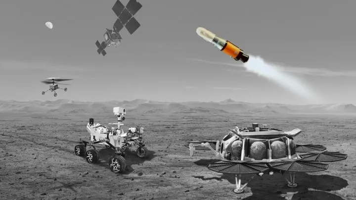 planetdən raket
