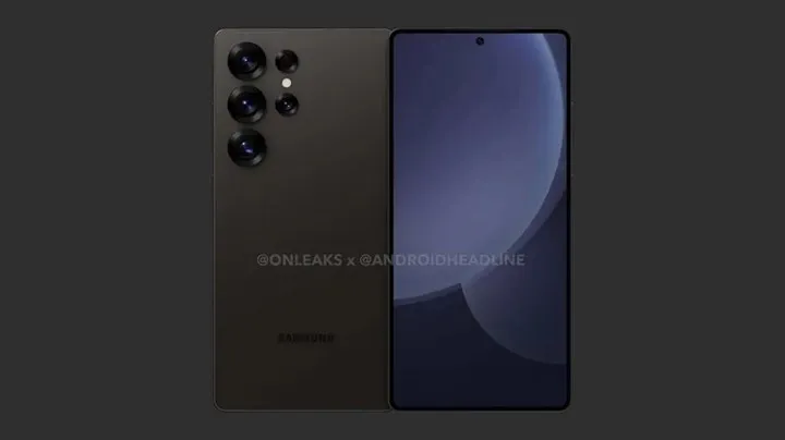 Galaxy S25 Ultra render