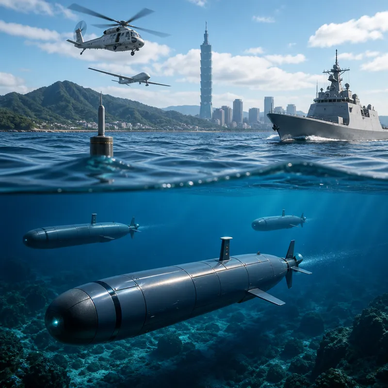 Taiwan sualtı müdafiə üçün ABŞ startapı Vatn-ın modular S12 dronlarını sınağa çəkir