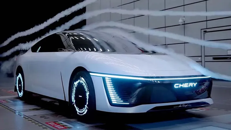 Chery ən aerodinamik