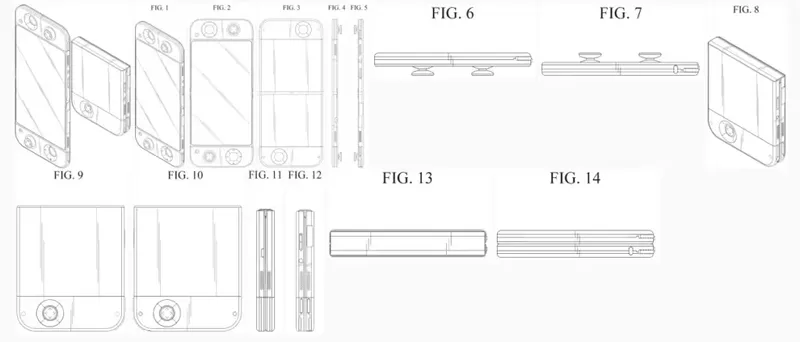 Samsung qatlanan əl konsolları