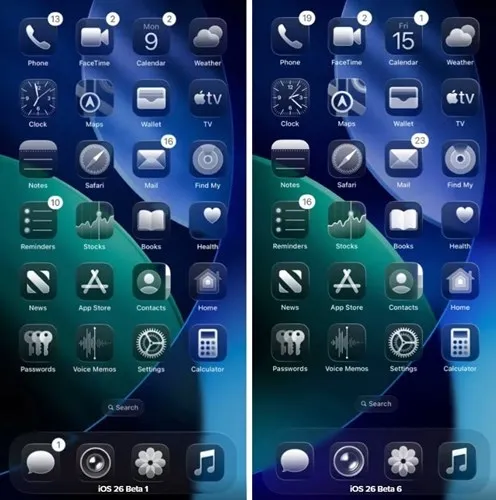 ios 26 ekran