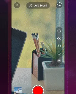 A GIF demonstrating where to find the new gneretaive AI features in YouTube’s Dream Screen.