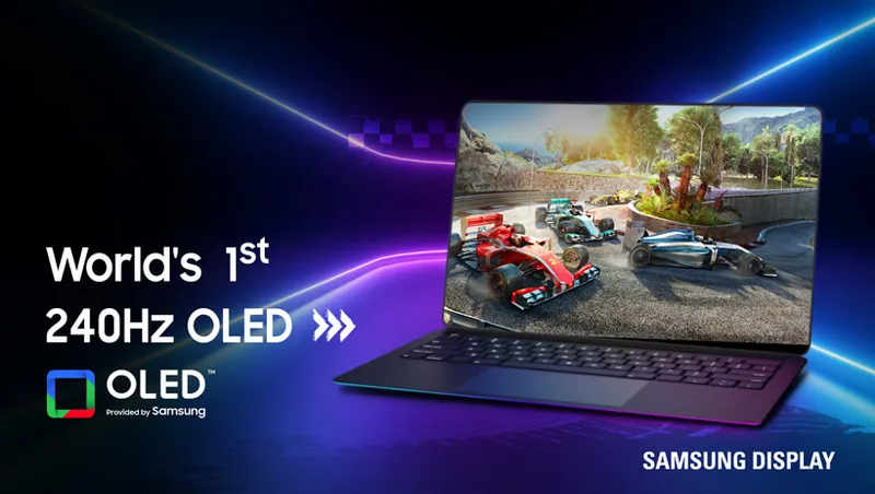 samsung 240hz oled ekranı