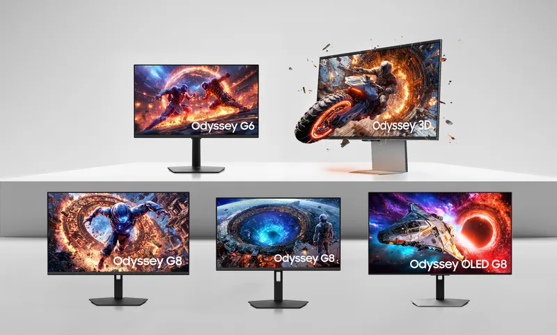 Samsung's 2026 gaming monitors promise 6K, 3D, and up to 1,040Hz | The Verge