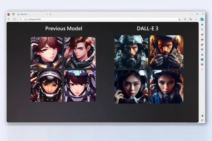 DALL-E 3 Bing Chat