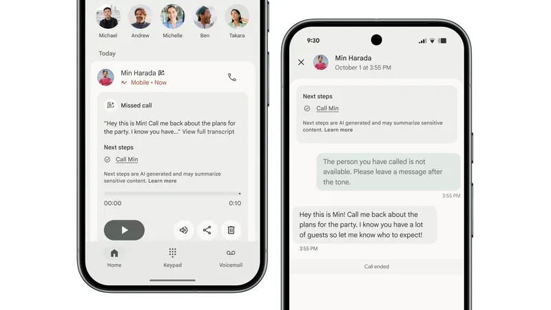 Take a Message is now available on Pixel 10 phones