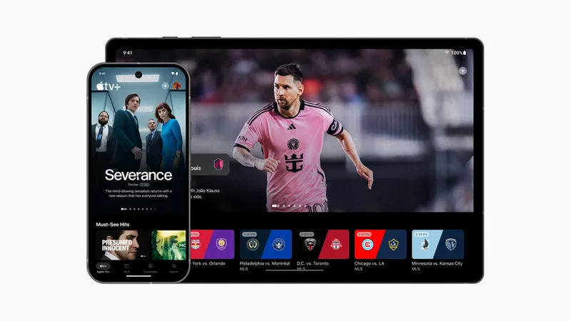 The Apple TV app is now available on Android - Apple (UK)