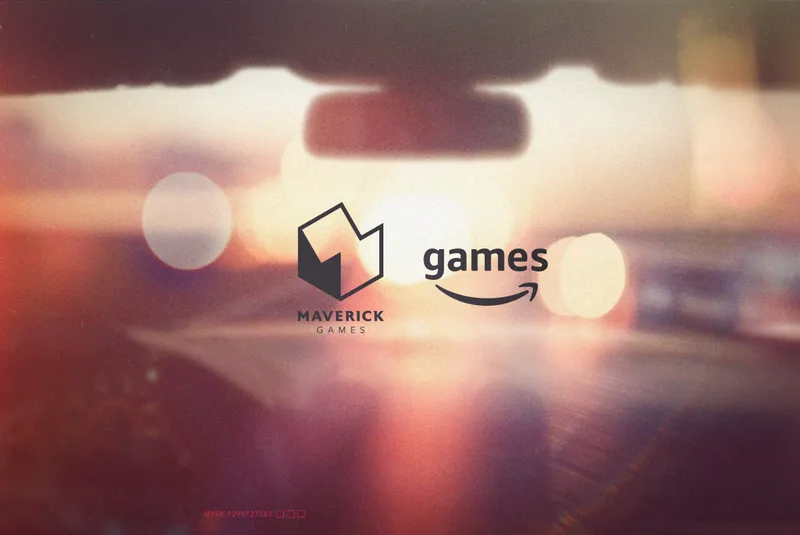 Teaser art for a deal between Amazon and Maverick Games.