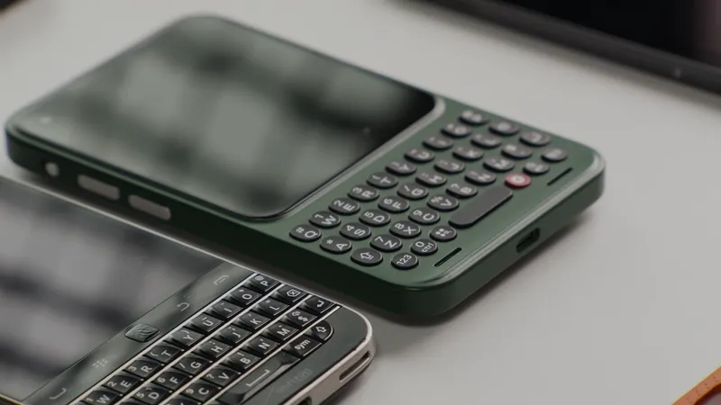 The Click Communicator combines classic Blackberry function with modern  smartphone form