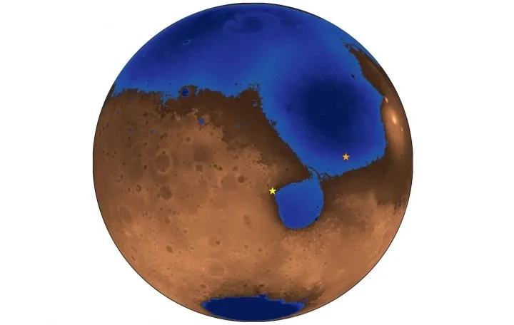 Mars okean