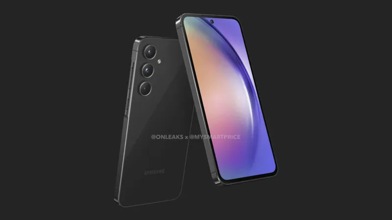 Galaxy A55 dizaynı