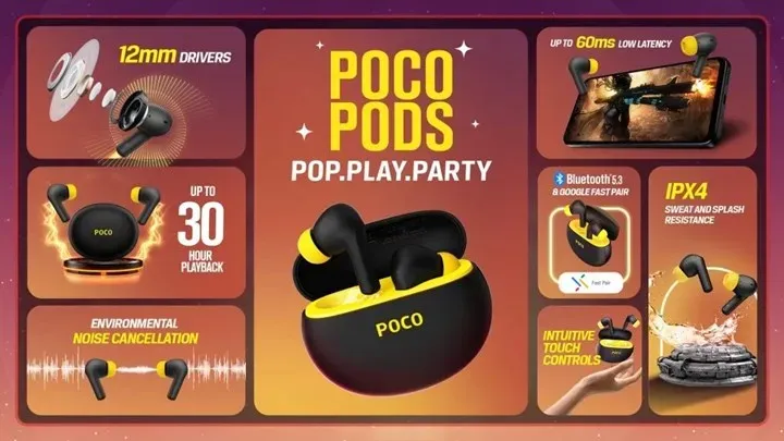 15 dollara Poco Pods