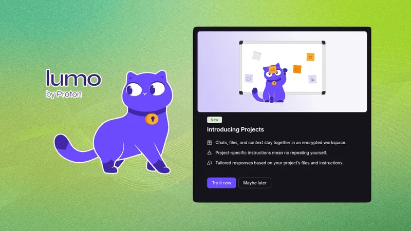 I (Briefly) Tried Proton Lumo's New AI Workspaces