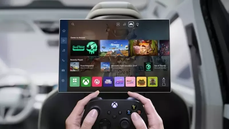 xbox avtomobillərə