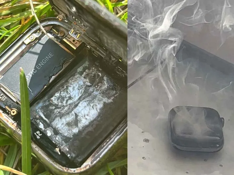 Apple Watch partlayıb