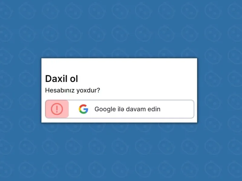 google ilə giriş et