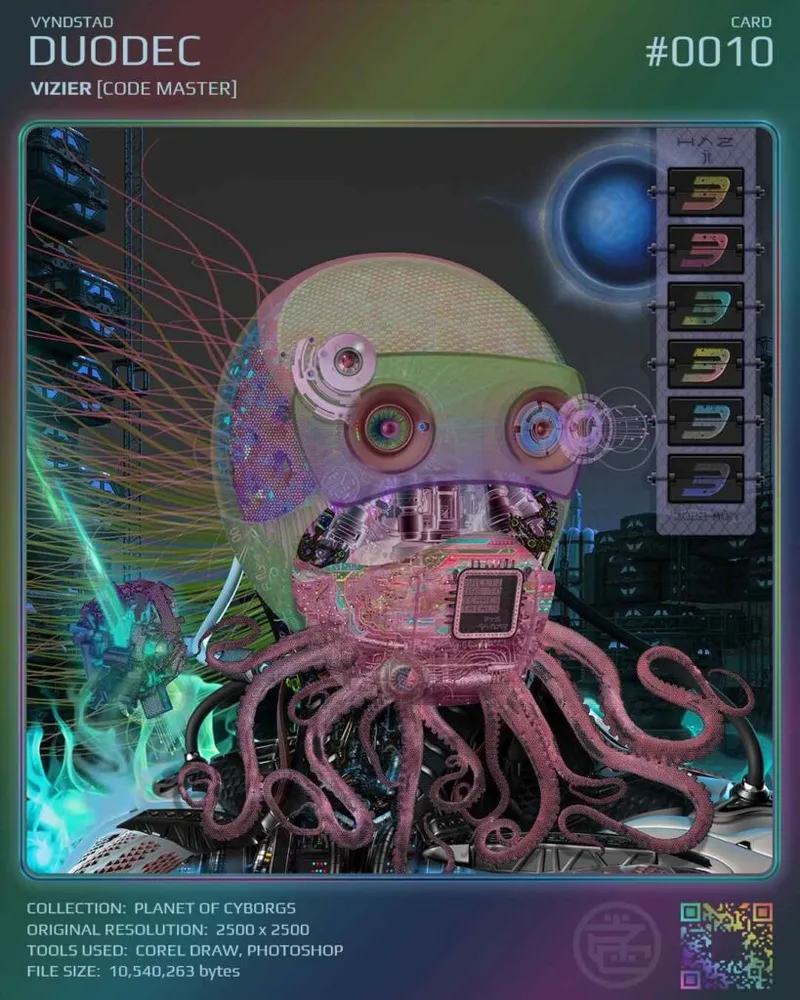 Planet Of Cyborgs NFT
