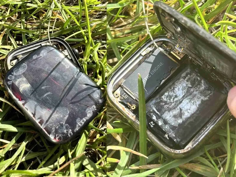 apple watch partlayıb
