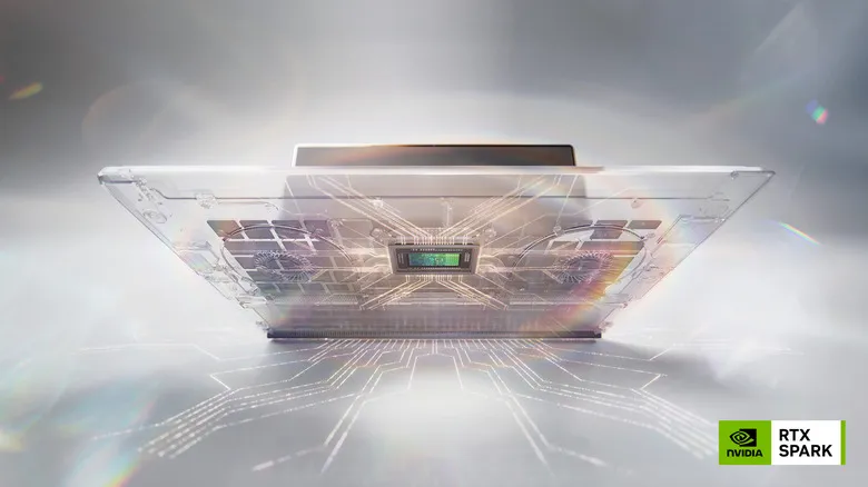 Promotional image for the RTX Spark