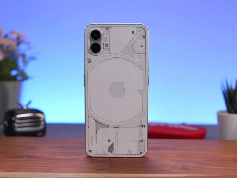 nothing phone 1 arxa tərəfi