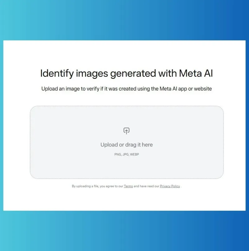Meta Content Seal AI detector