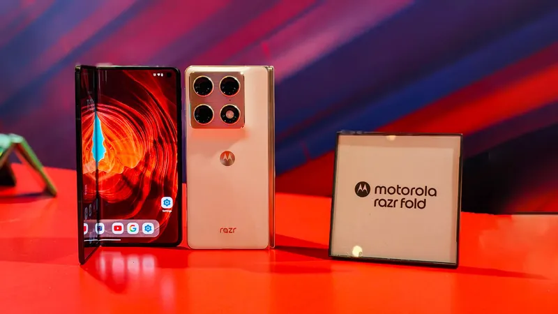 CES 2026: I went hands-on with the Motorola Razr Fold, and I'm ...