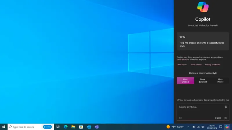 windows 10 copilot