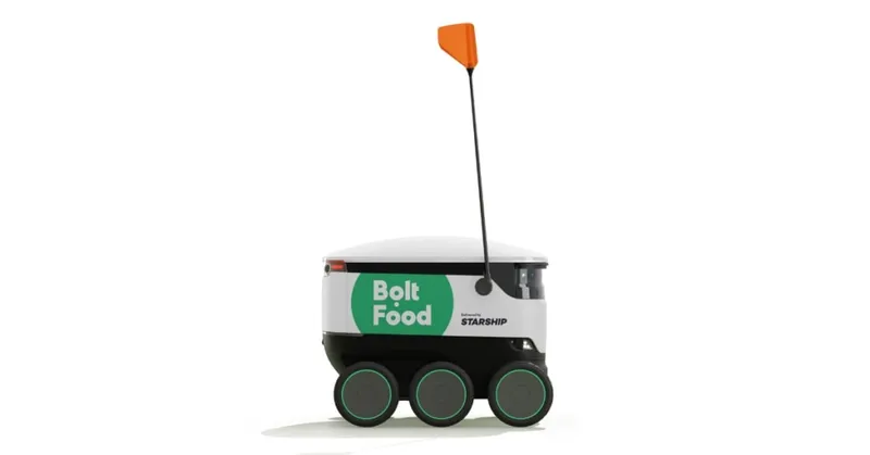 Bolt kuryer robotları