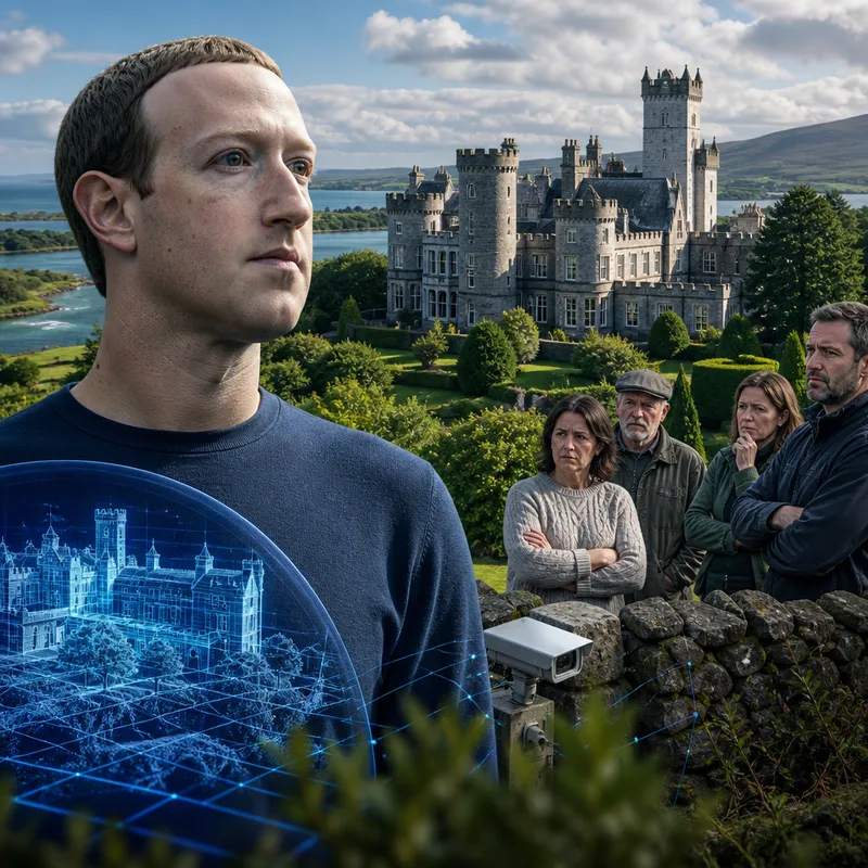Mark Zuckerberg İrlandiyada nəhəng qala aldı: Meta CEO-sunun yeni qonşuları niyə narahatdır?