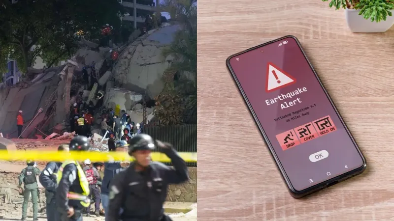 How Google phone alerts warned Venezuelans seconds before deadly quake  shaking