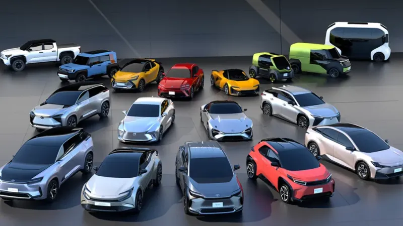 Toyotaya elektromobillərin payı 30%