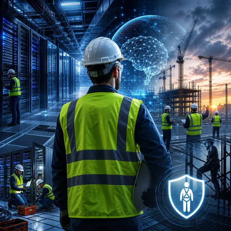 Data mərkəzi bumu təhlükədədir: milyardlıq AI infrastrukturu işçi təhlükəsizliyindən asılıdır