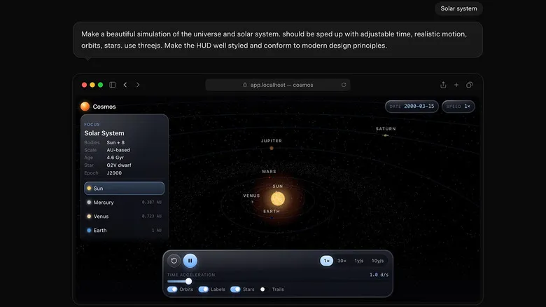 A screenshot of a Grok task.