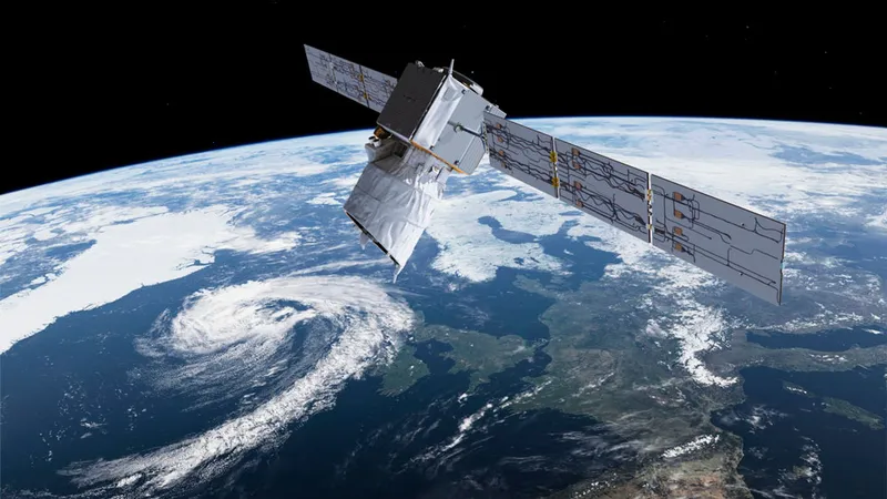One of SpaceX's Starlink satellites almost collided with a weather satellite  | MIT Technology Review
