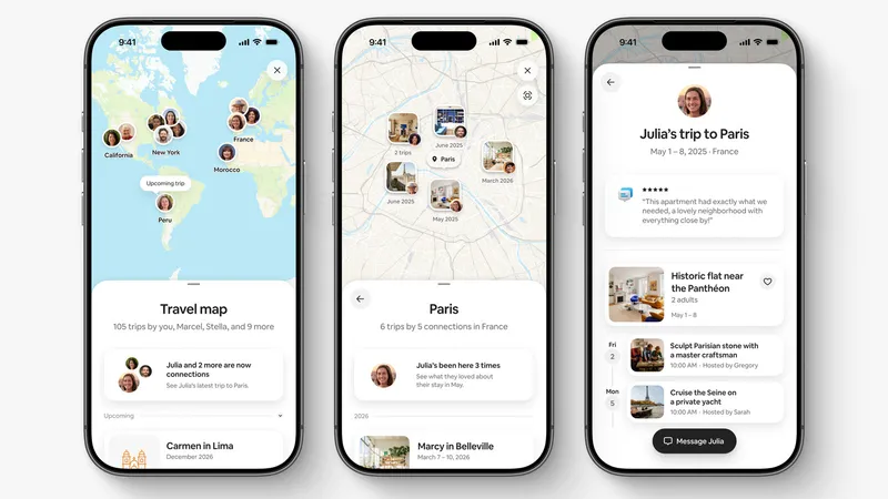 Airbnb ev tapmaq üçün AI axtarışı, sosial xəritə və xidmətlər təqdim etdi