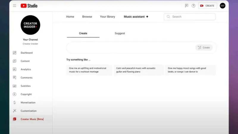 YouTube süni intellekt