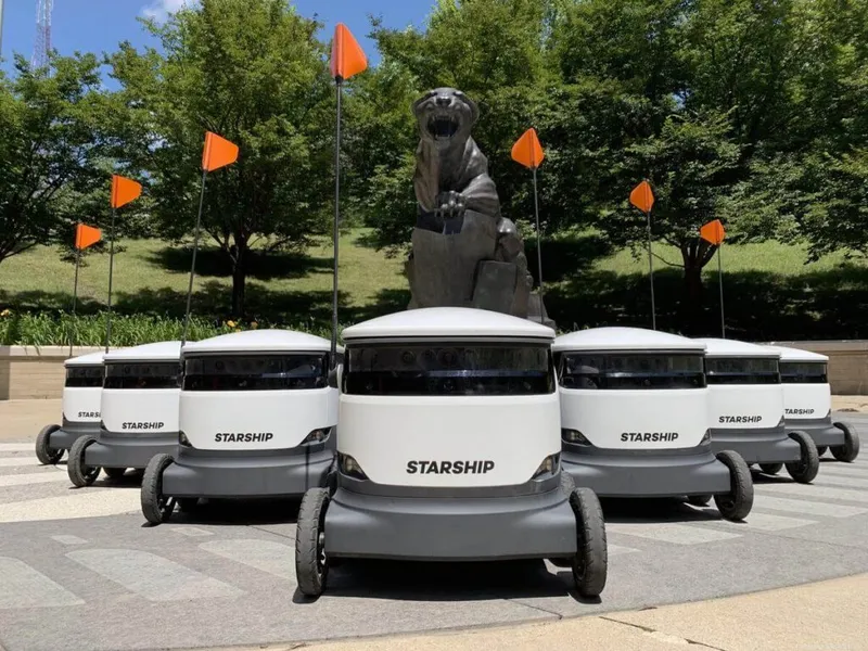 Bolt kuryer robotları
