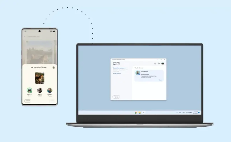 Nearby Share Windows