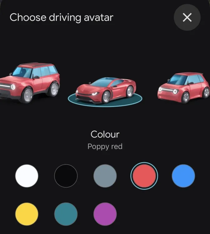 Driving avatar