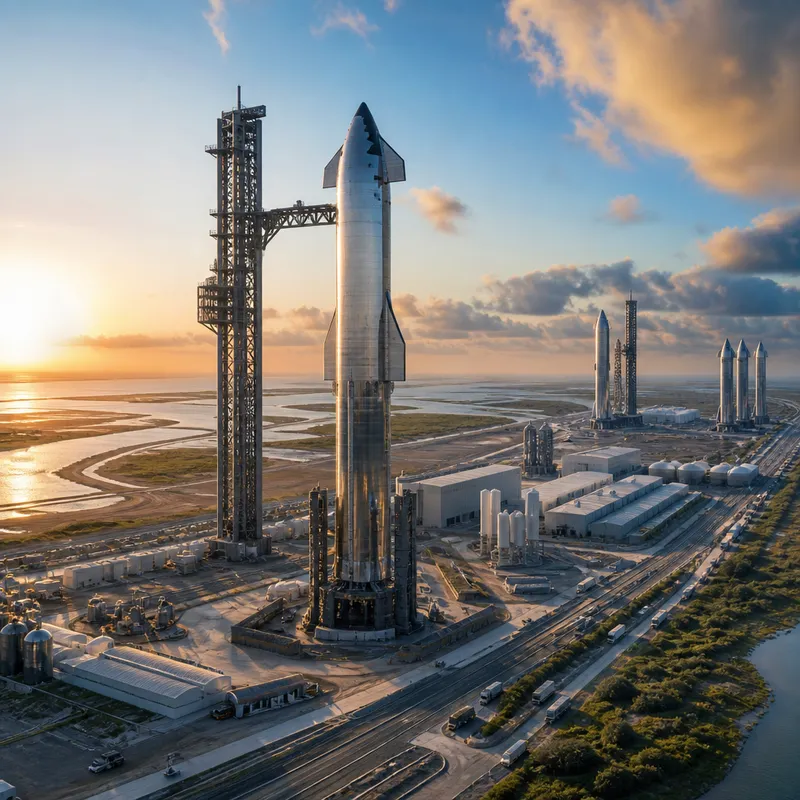 SpaceX Louisiana-da 100 milyard dollarlıq ikinci Starbase kosmodromu quracaq