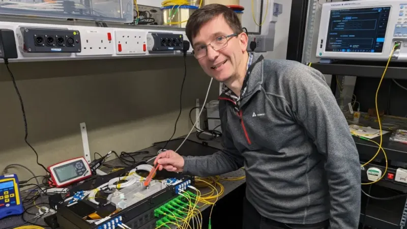 Fiber optik sürət rekordu